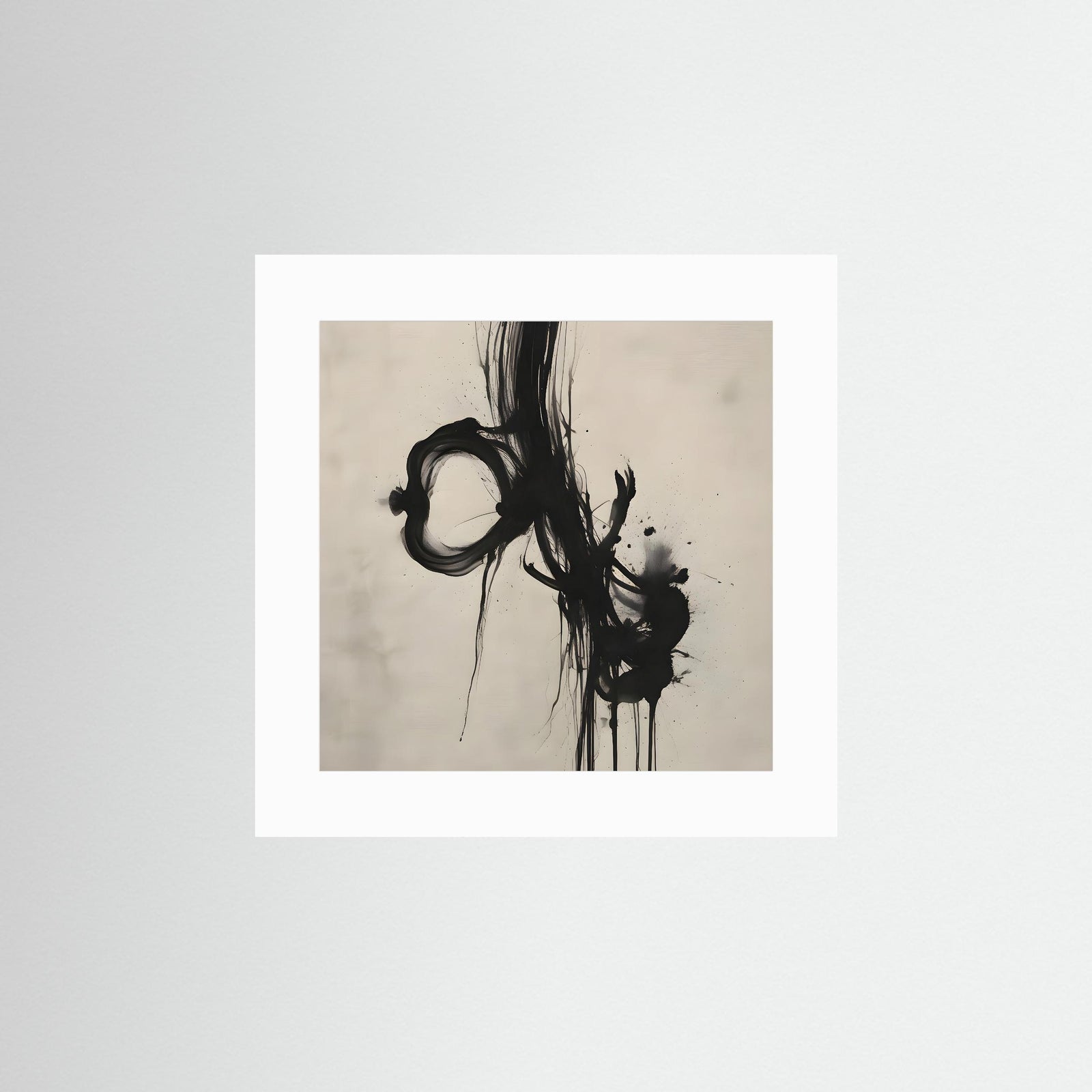 Between the Lines – AI Art (Print)