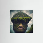 Atlas Within Fine Art Print in rahmenloser Ausführung im Format 50 × 50 cm