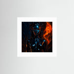 Ashen Rise – AI Art (Print)