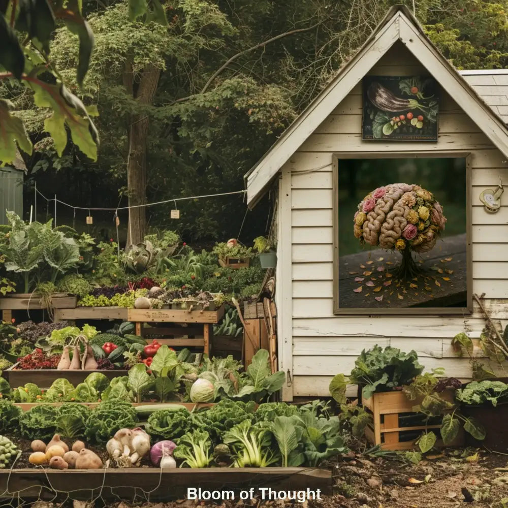 Bloom of Thought – AI Art