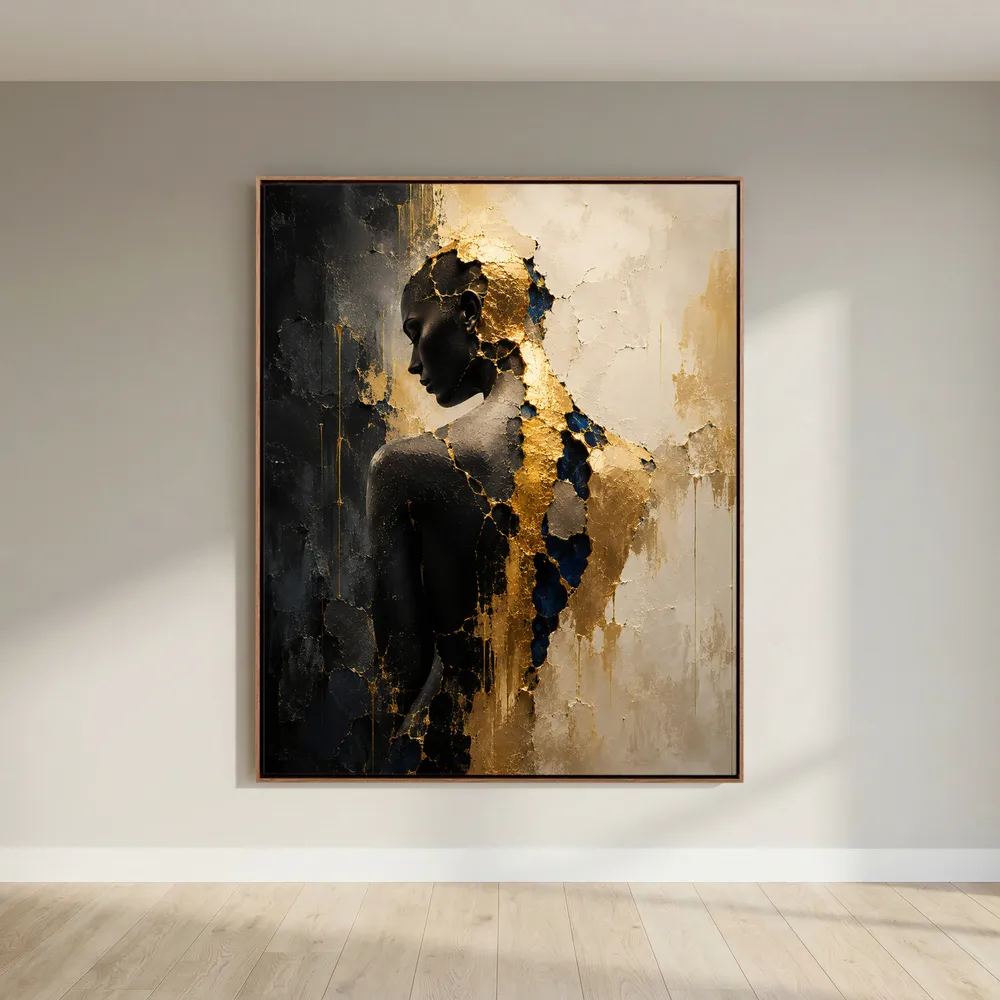 Between Two Worlds als Kunstmotiv auf Leinwand