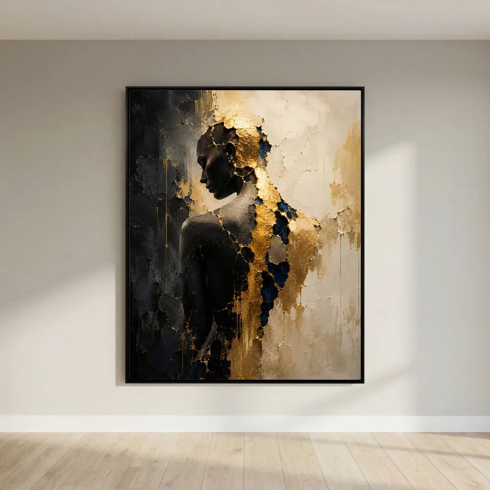 Between Two Worlds als Wandbild auf Leinwand
