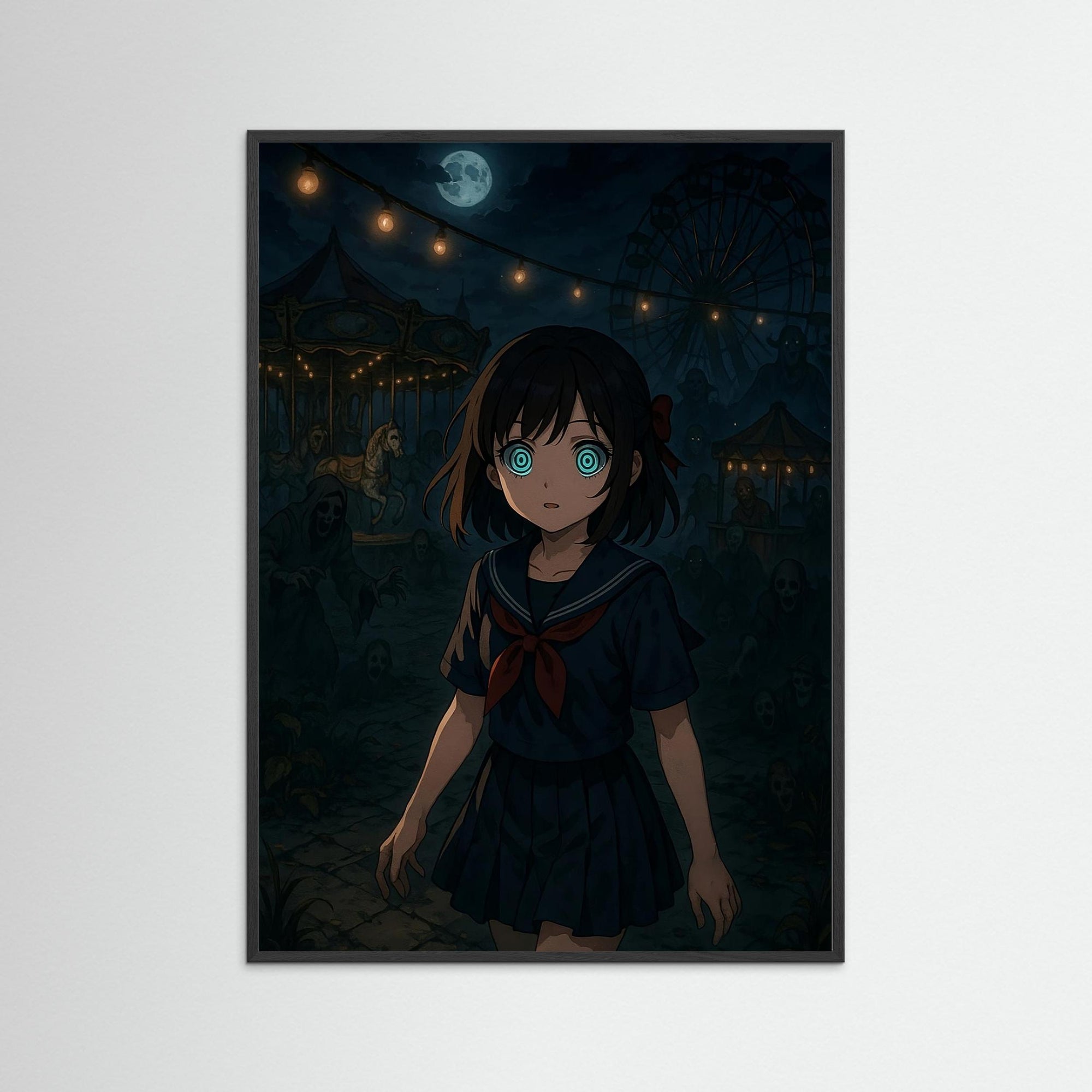 Hypnoticed – AI Art (Print)