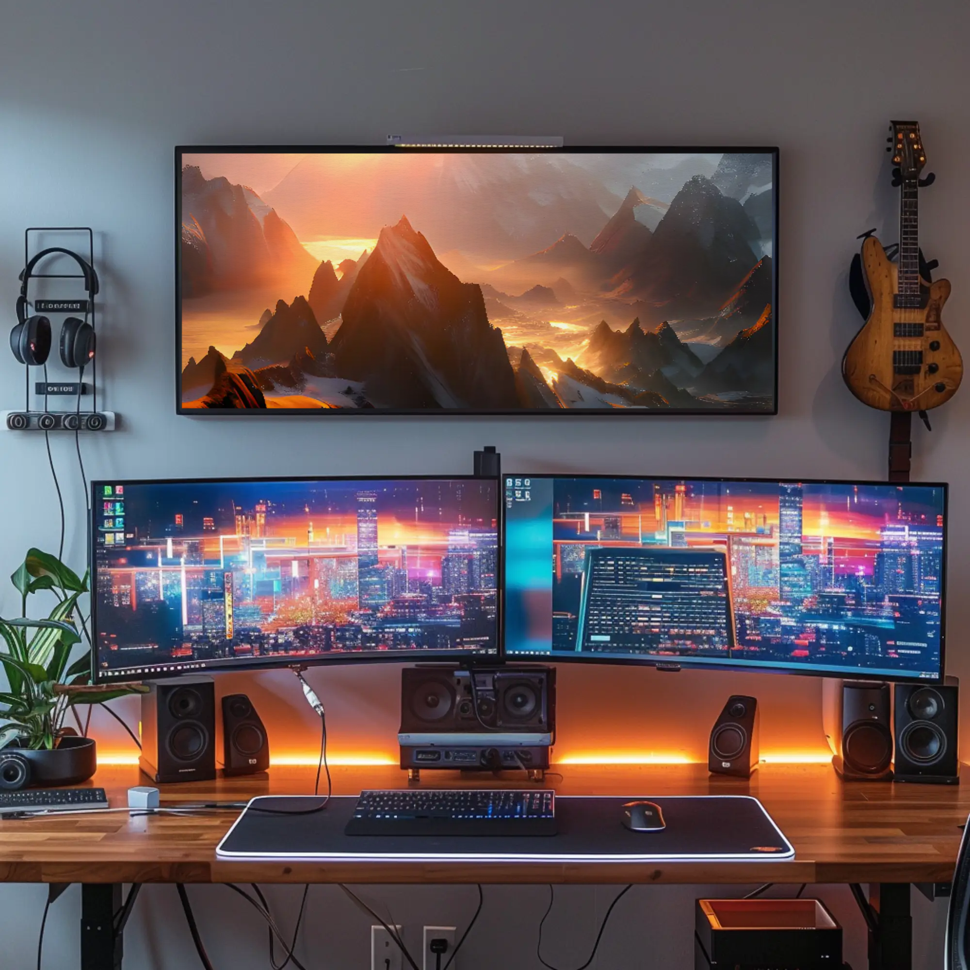 Alpine View – AI Art