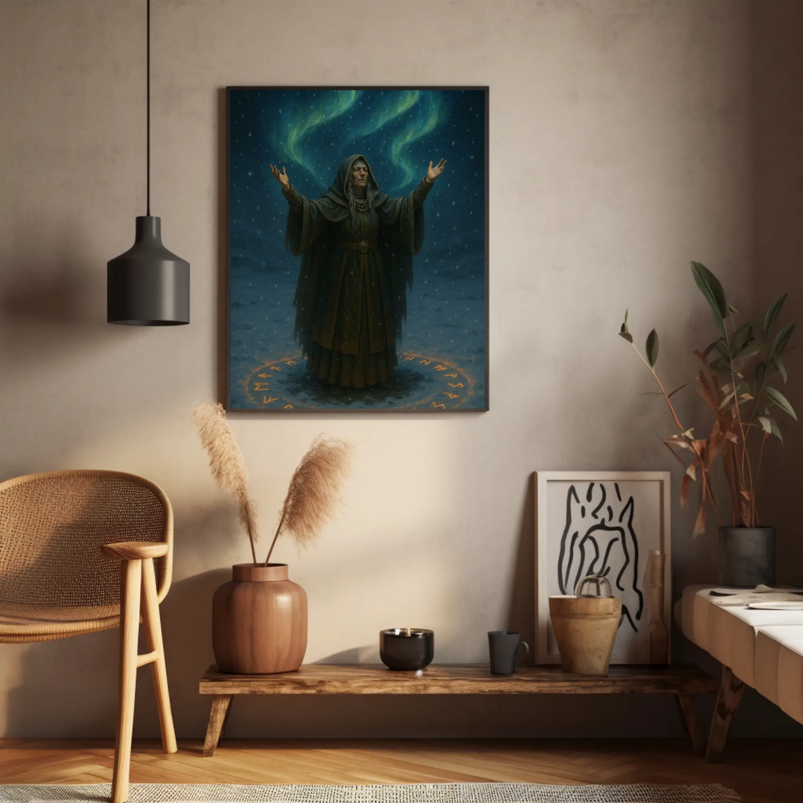 Aurora Ritual – AI Art