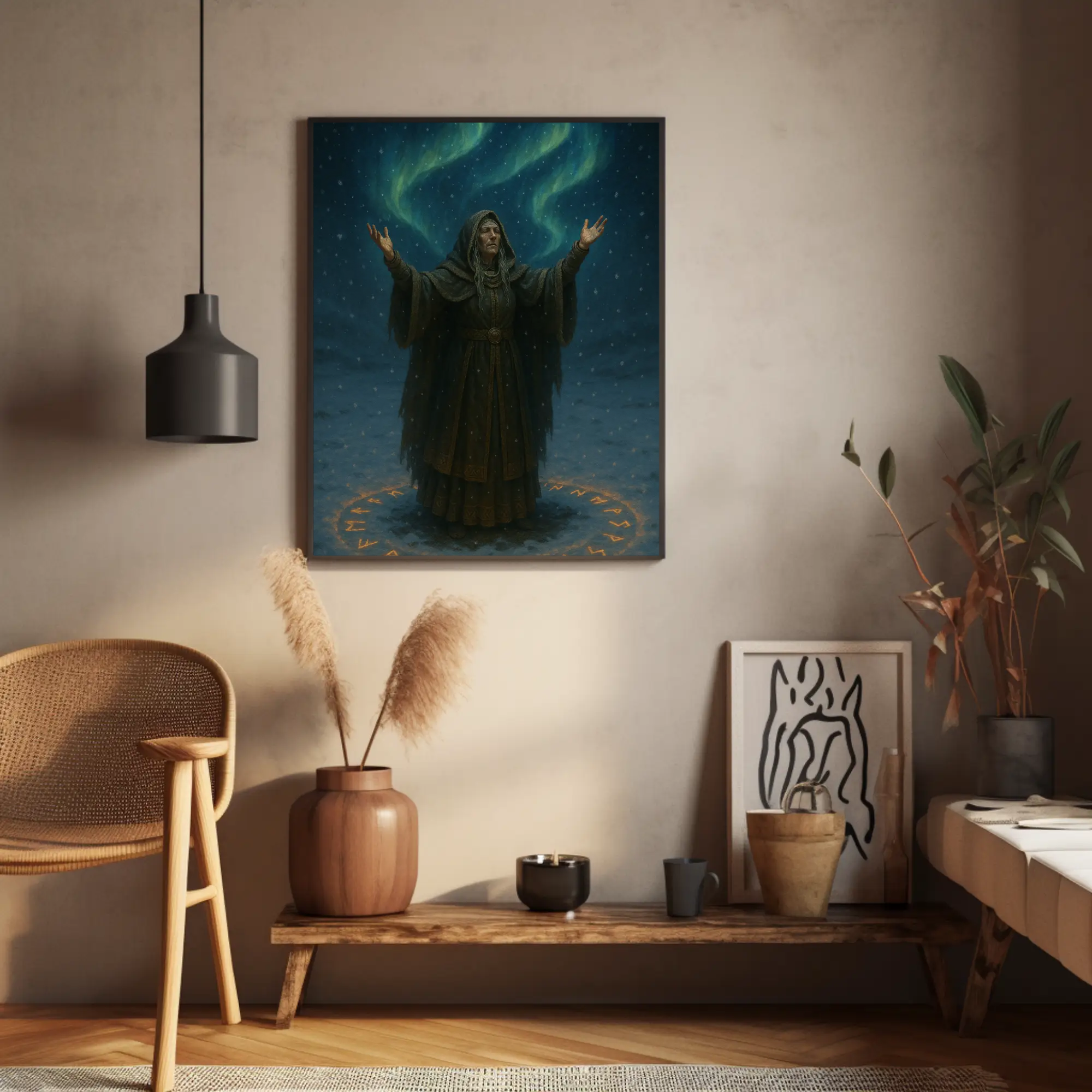 Aurora Ritual – AI Art