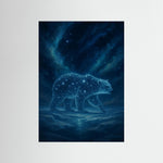 Celestial Bear als rahmenloses Kunstmotiv