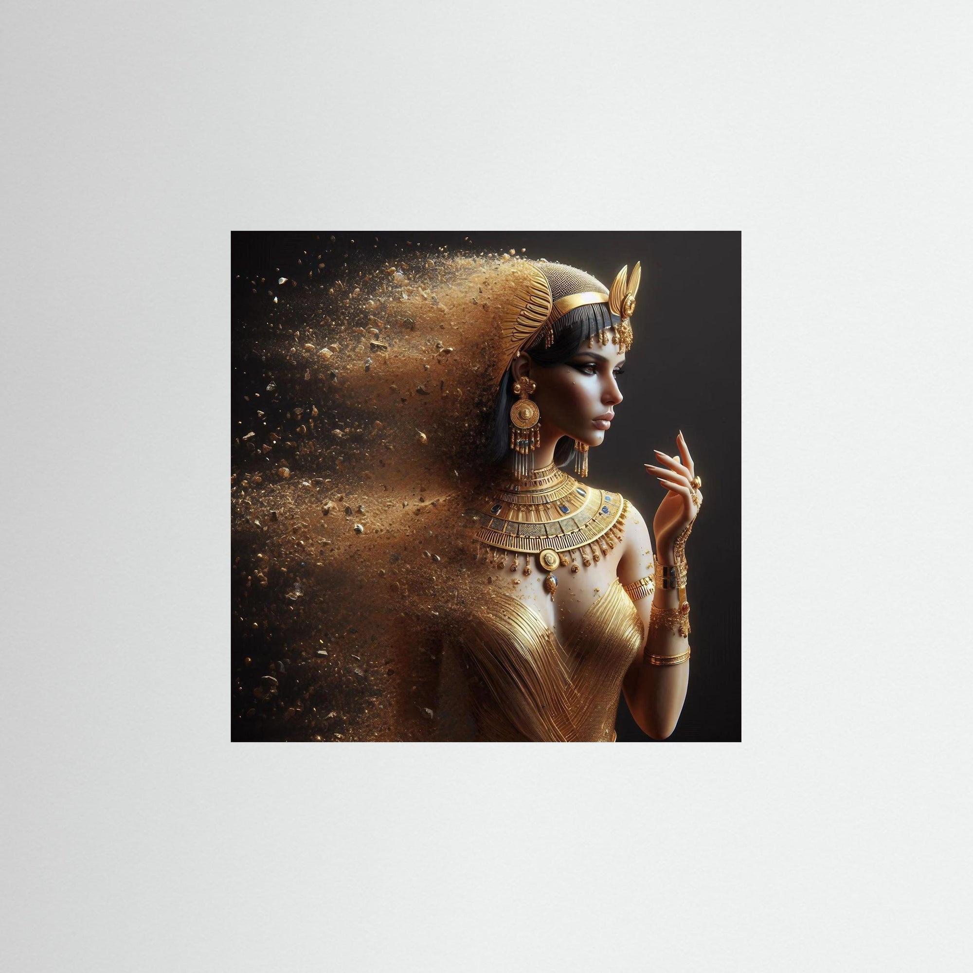 Cleopatra’s Majesty als rahmenloses Kunstmotiv