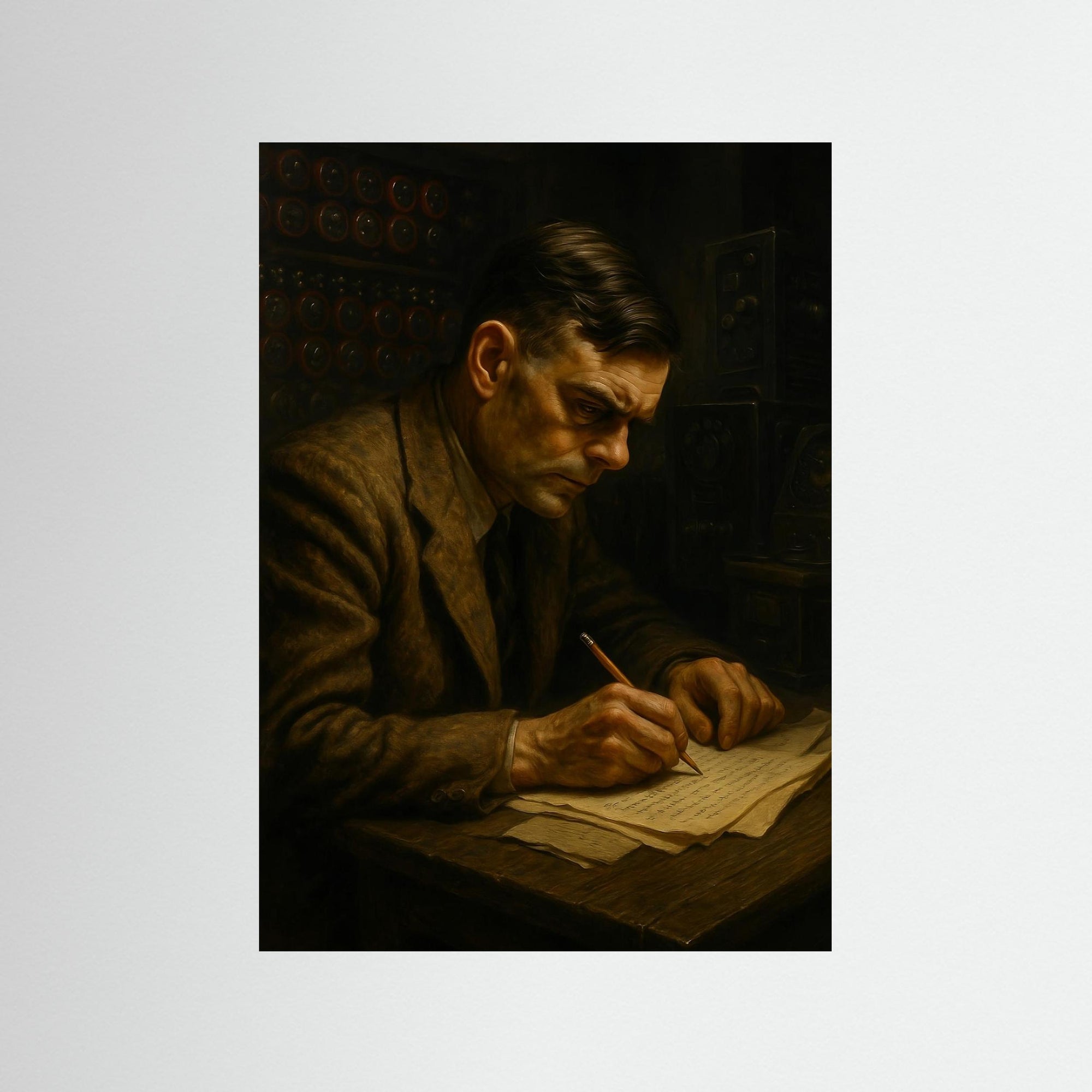 Codebreaker als rahmenloses Kunstmotiv