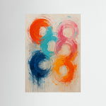 Color Echo als rahmenlose Wandkunst