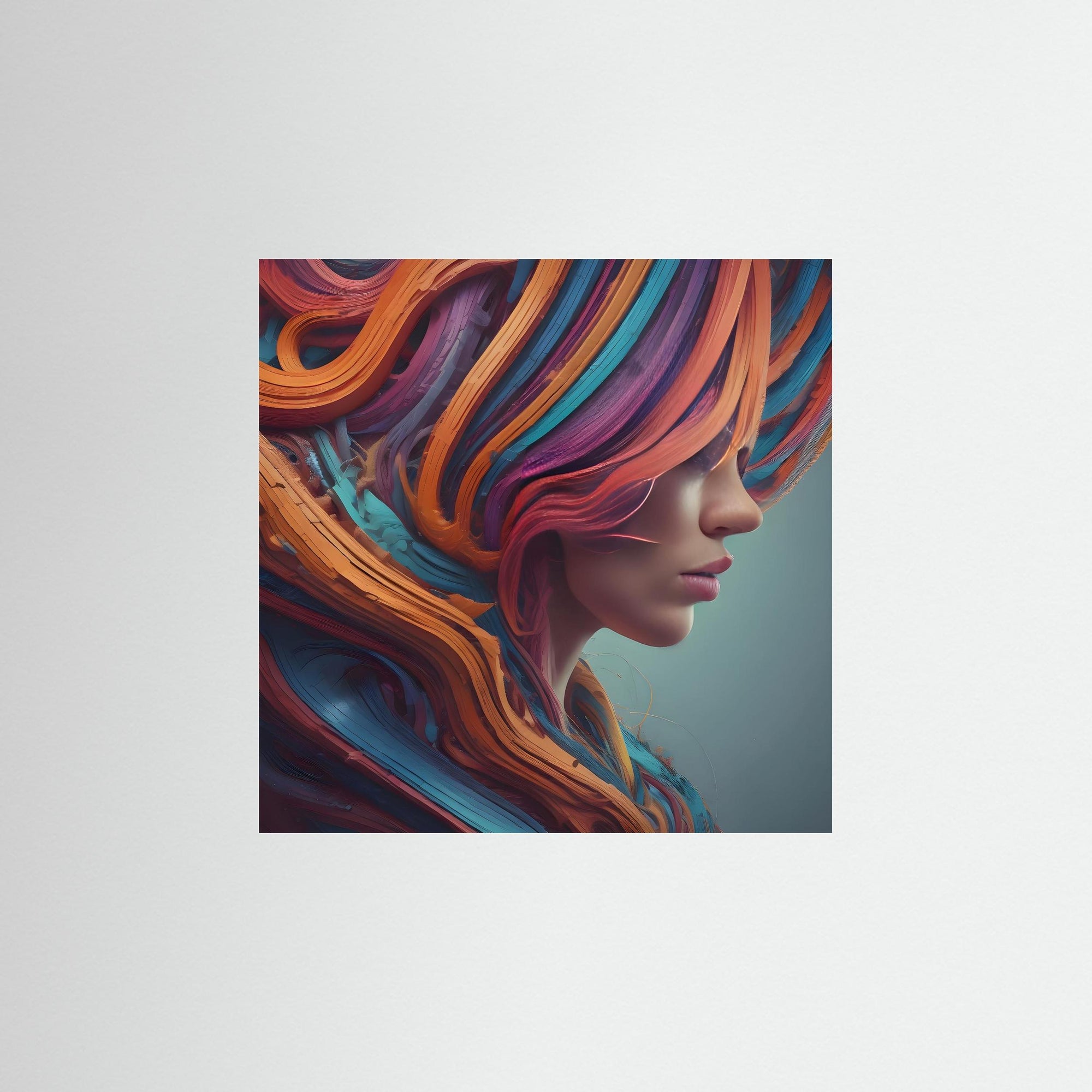 Colour of Life als rahmenloses Kunstmotiv