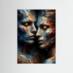 Confrontation of Being als rahmenlose Wandkunst