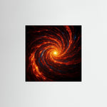 Cosmic Inferno als rahmenlose Wandkunst