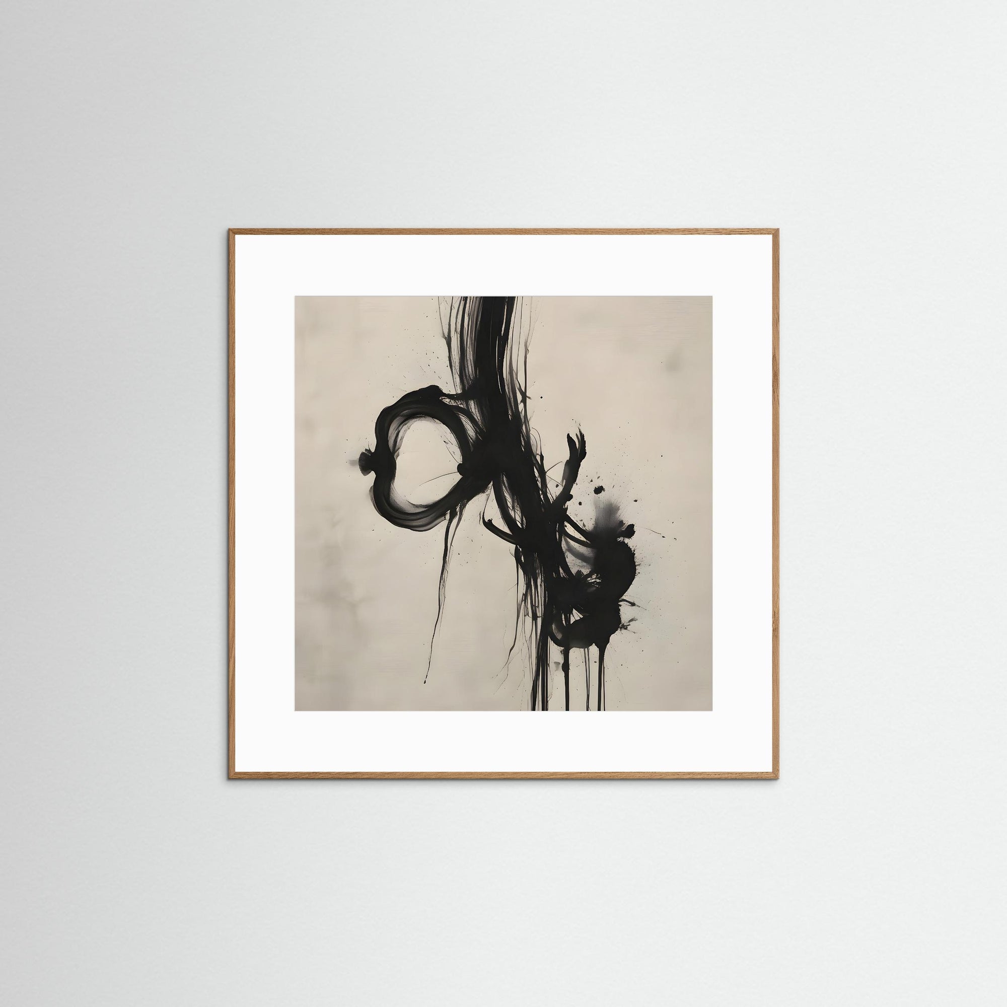 Between the Lines – AI Art (Print)