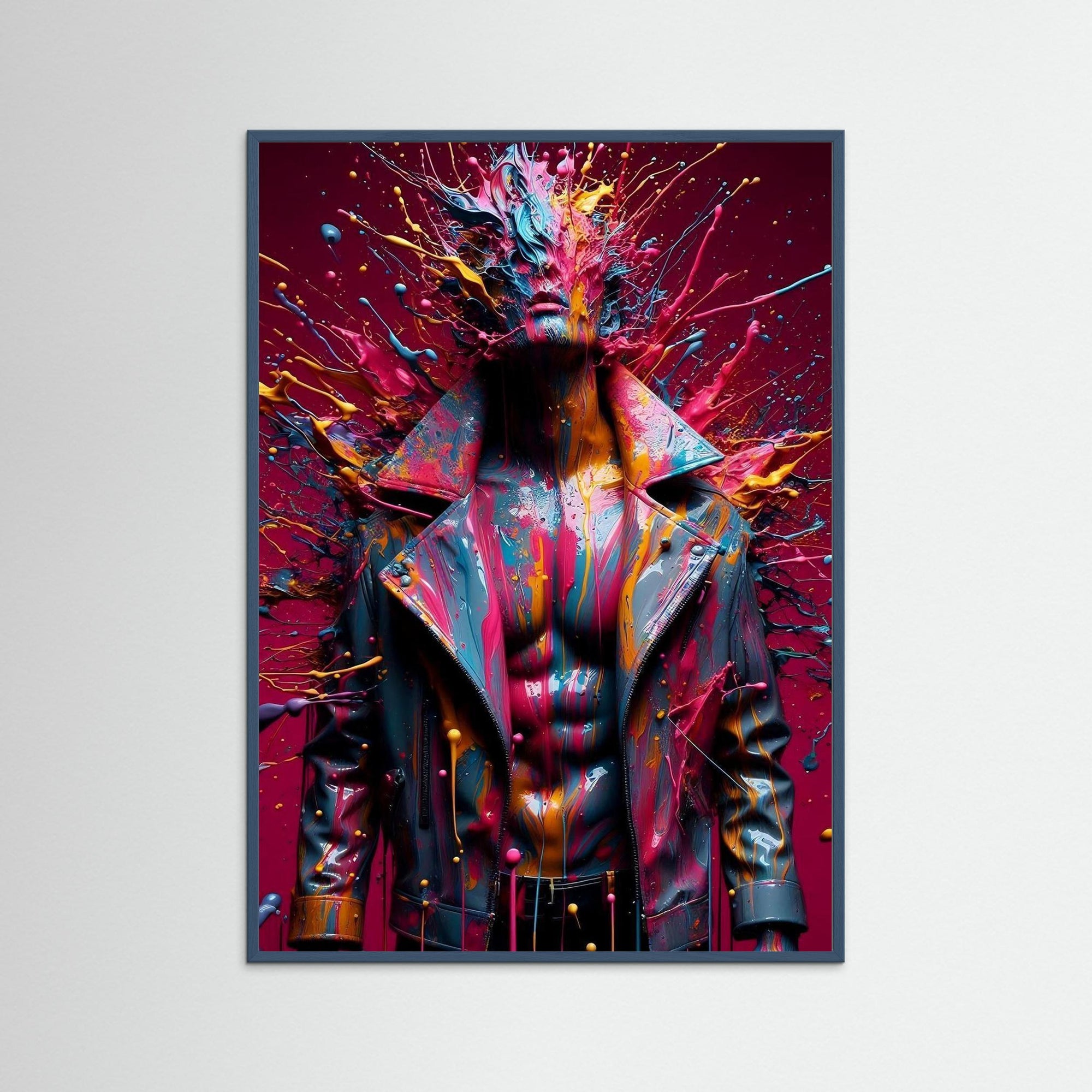 Drip Identity – AI Art (Print)