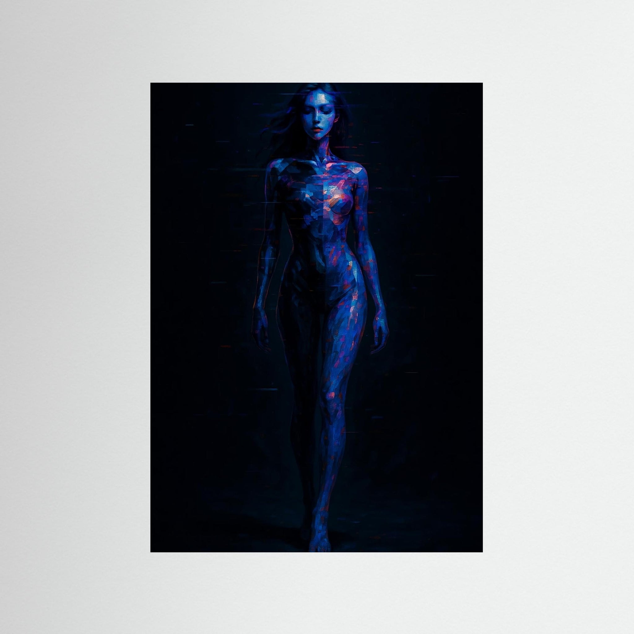 Data Flesh als rahmenloses Kunstmotiv