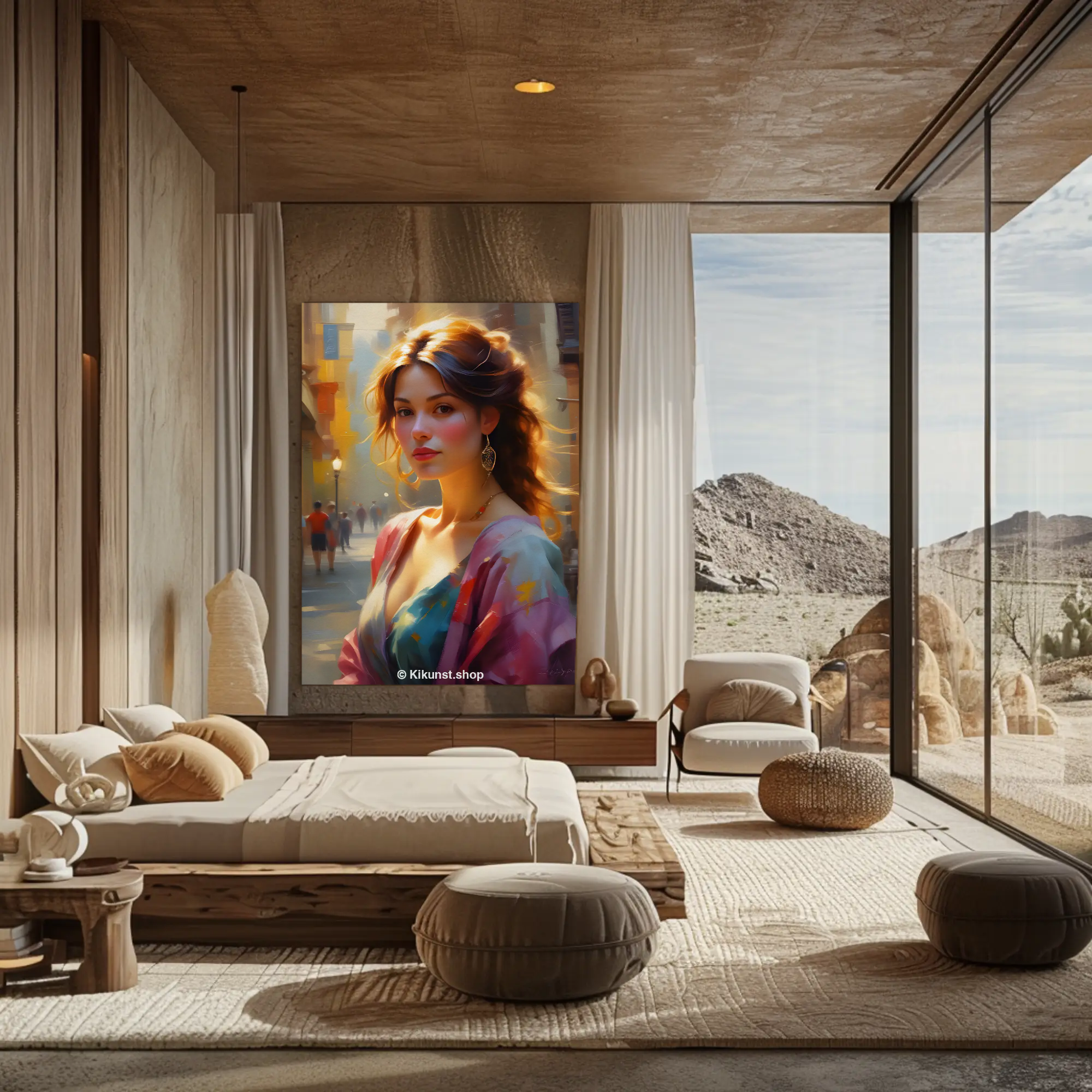 Aurora in the City – AI Art