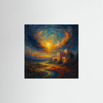 Desert Glow als rahmenloses Kunstwerk