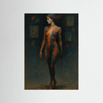 Dripping Soul als rahmenlose Wandkunst
