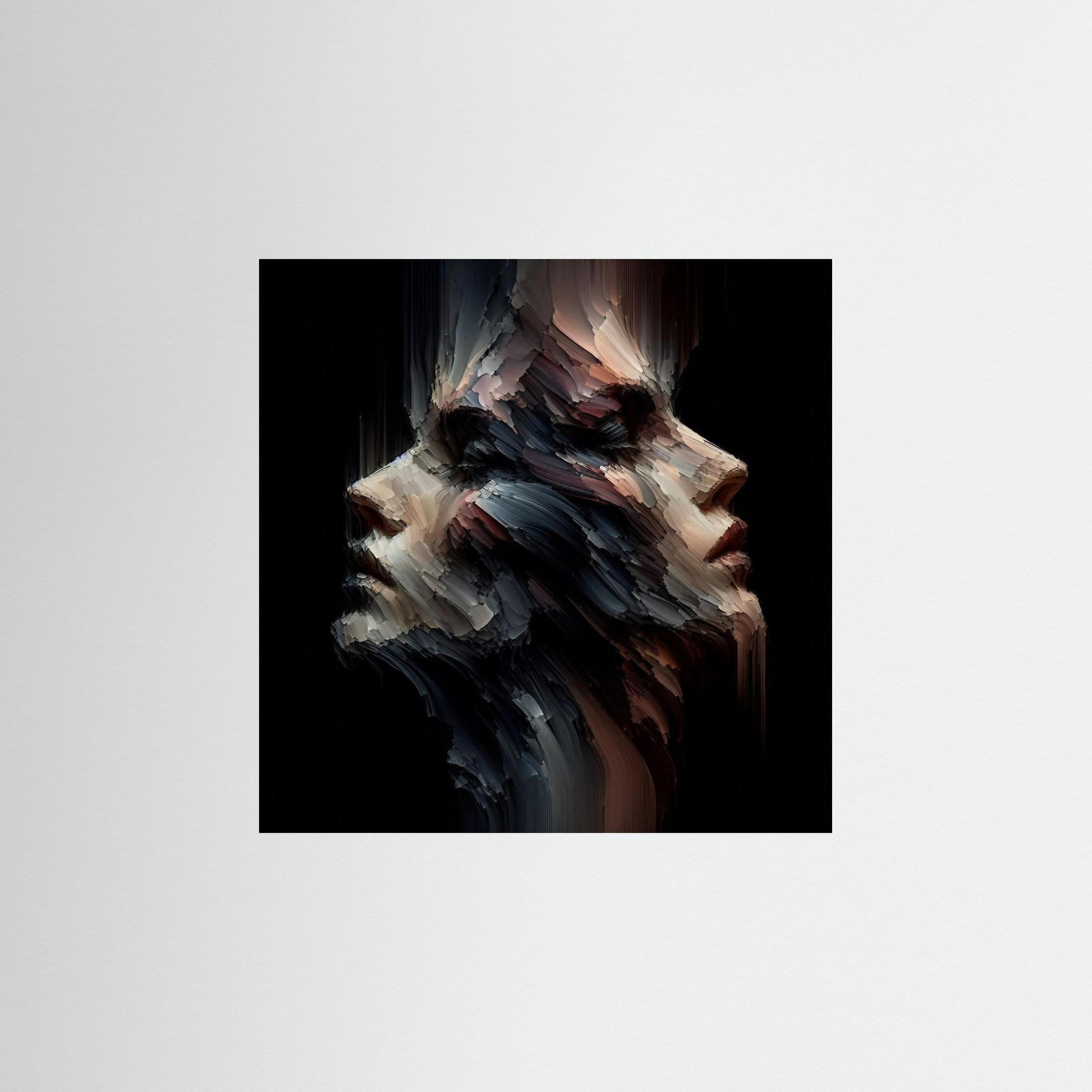 Dual Essence als rahmenloses Kunstwerk