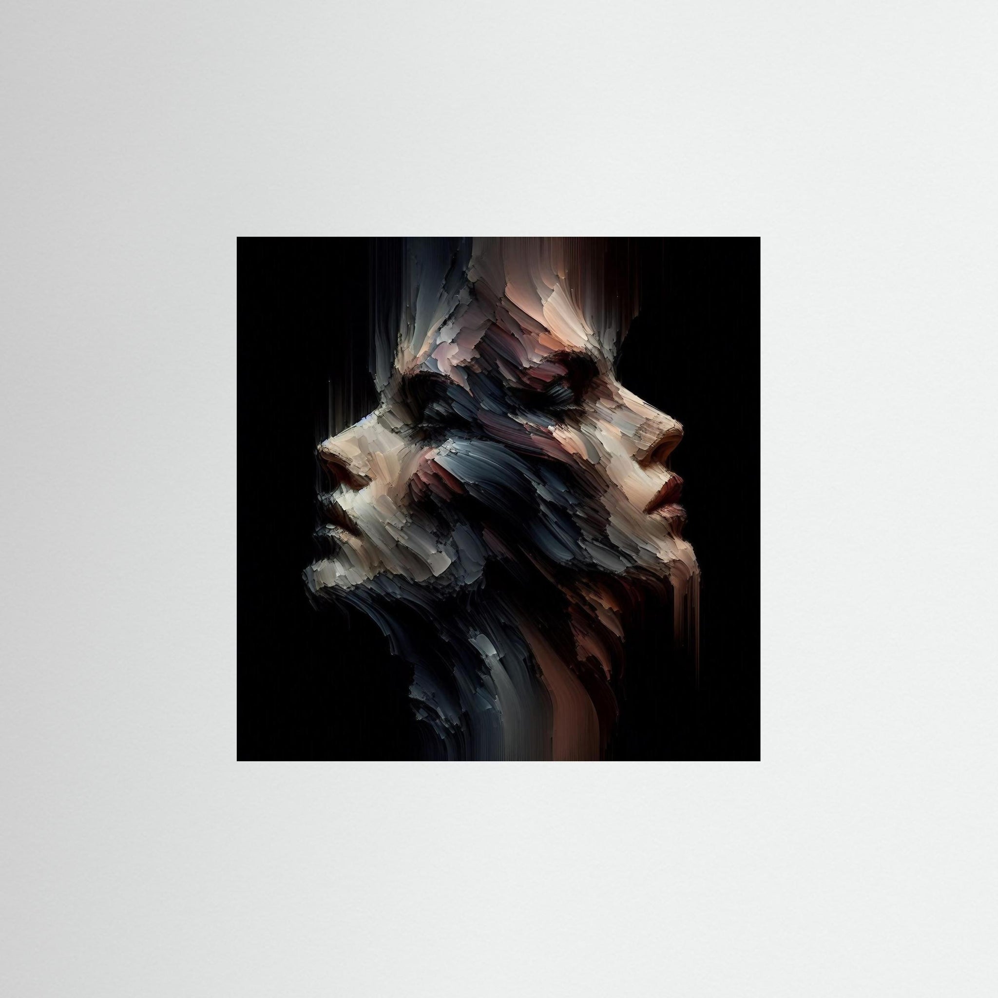 Dual Essence als rahmenloses Kunstwerk