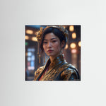 Eastern Empress als rahmenloses Kunstwerk