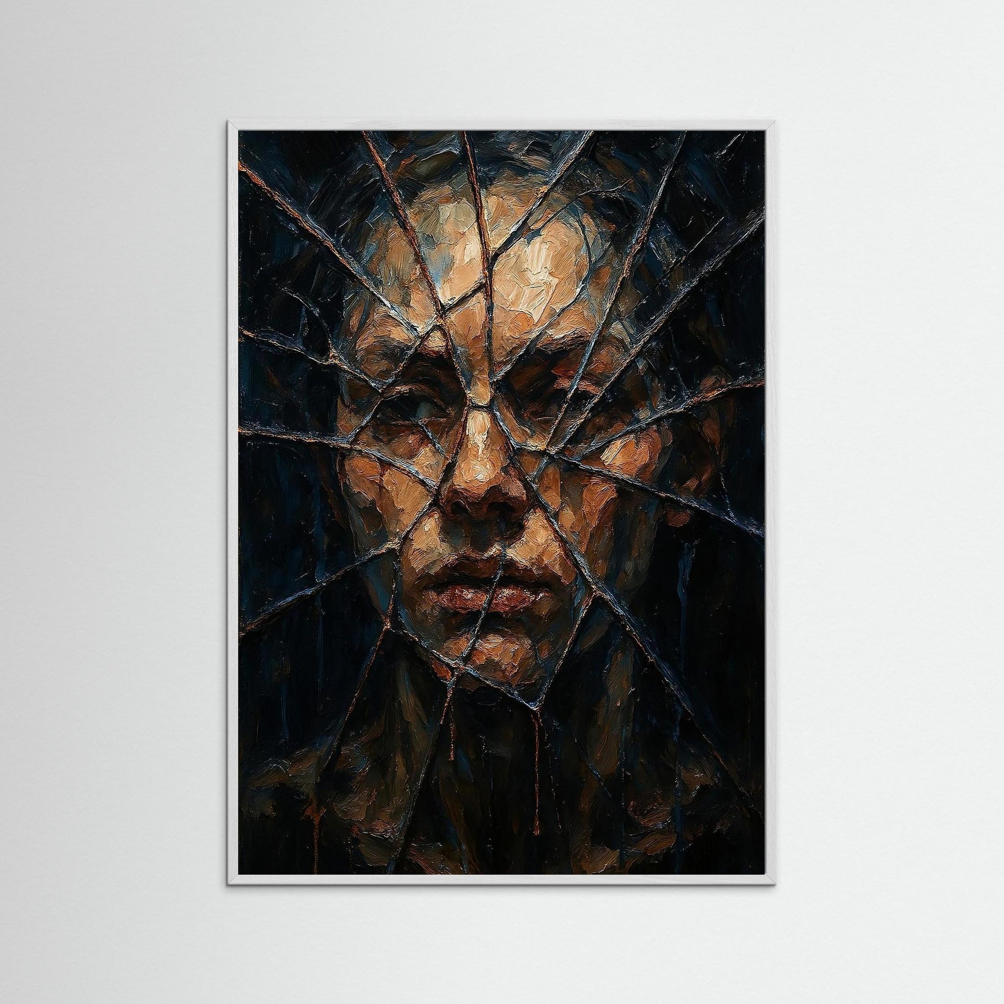 Glass Veil – AI Art (Print)