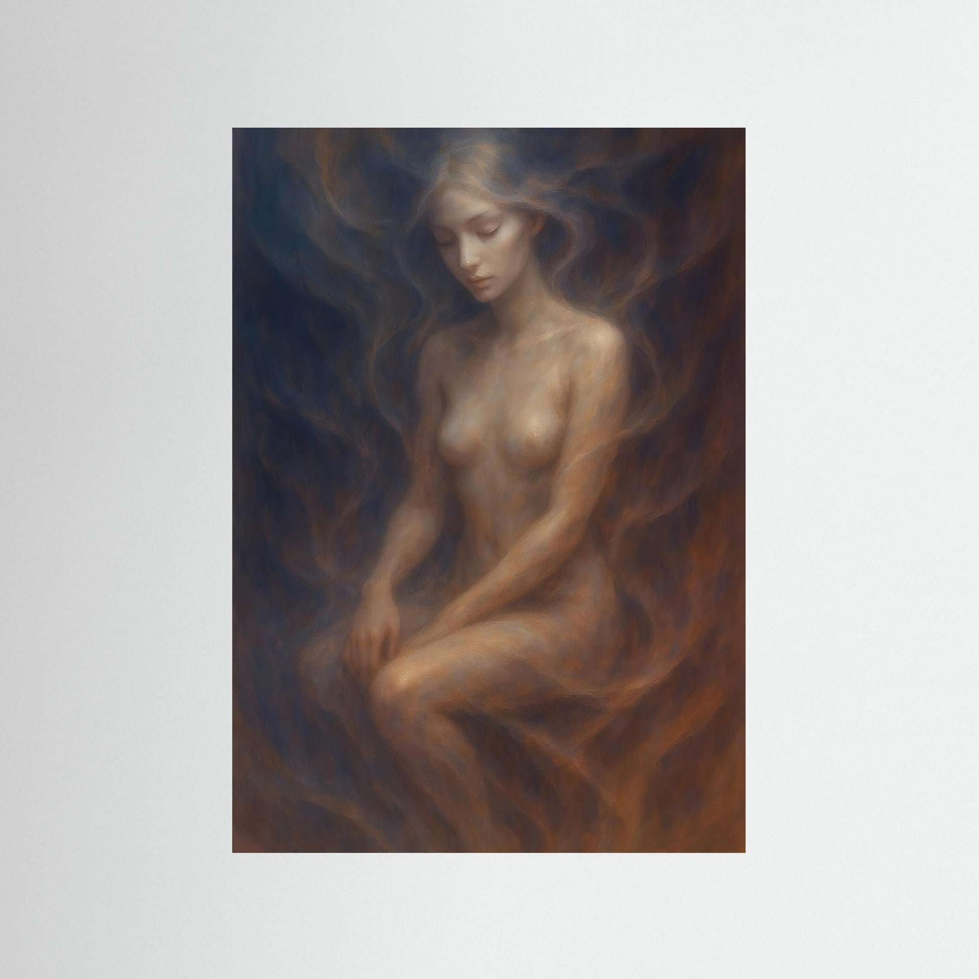 Ethereal Stillness als rahmenlose Wandkunst