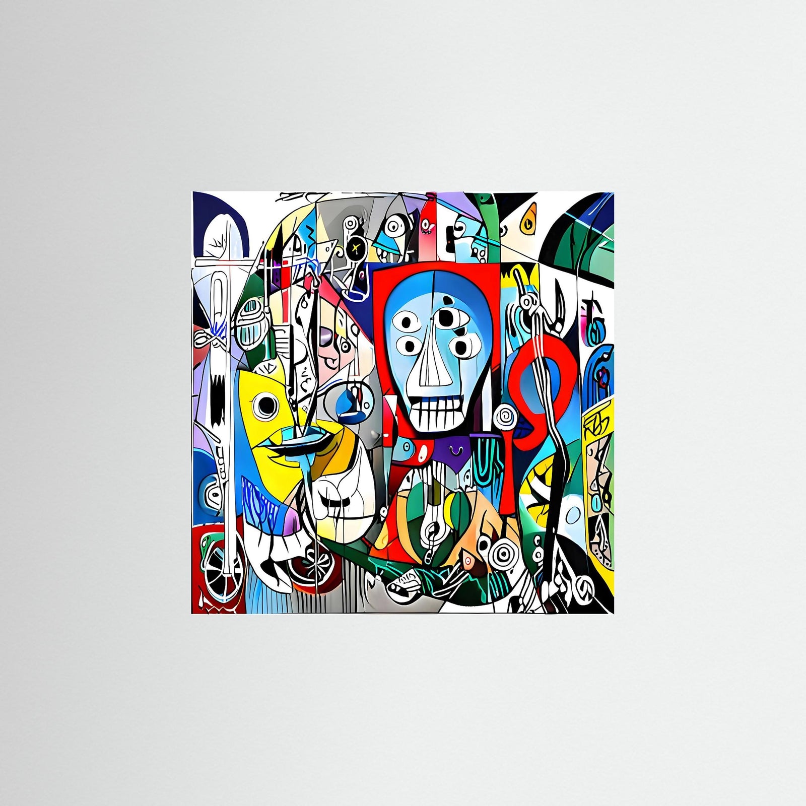 Eyes of Chaos – AI Art (Print)