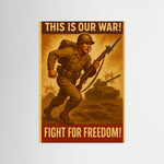 Fight for Freedom als rahmenloser Kunstdruck