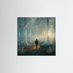 Forest of Reflection als rahmenloses Kunstwerk