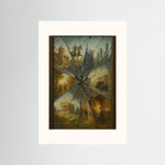 Fragments of Time als rahmenloser Kunstdruck mit Passepartout Freja