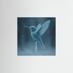 Frozen Flight als rahmenlose Wandkunst