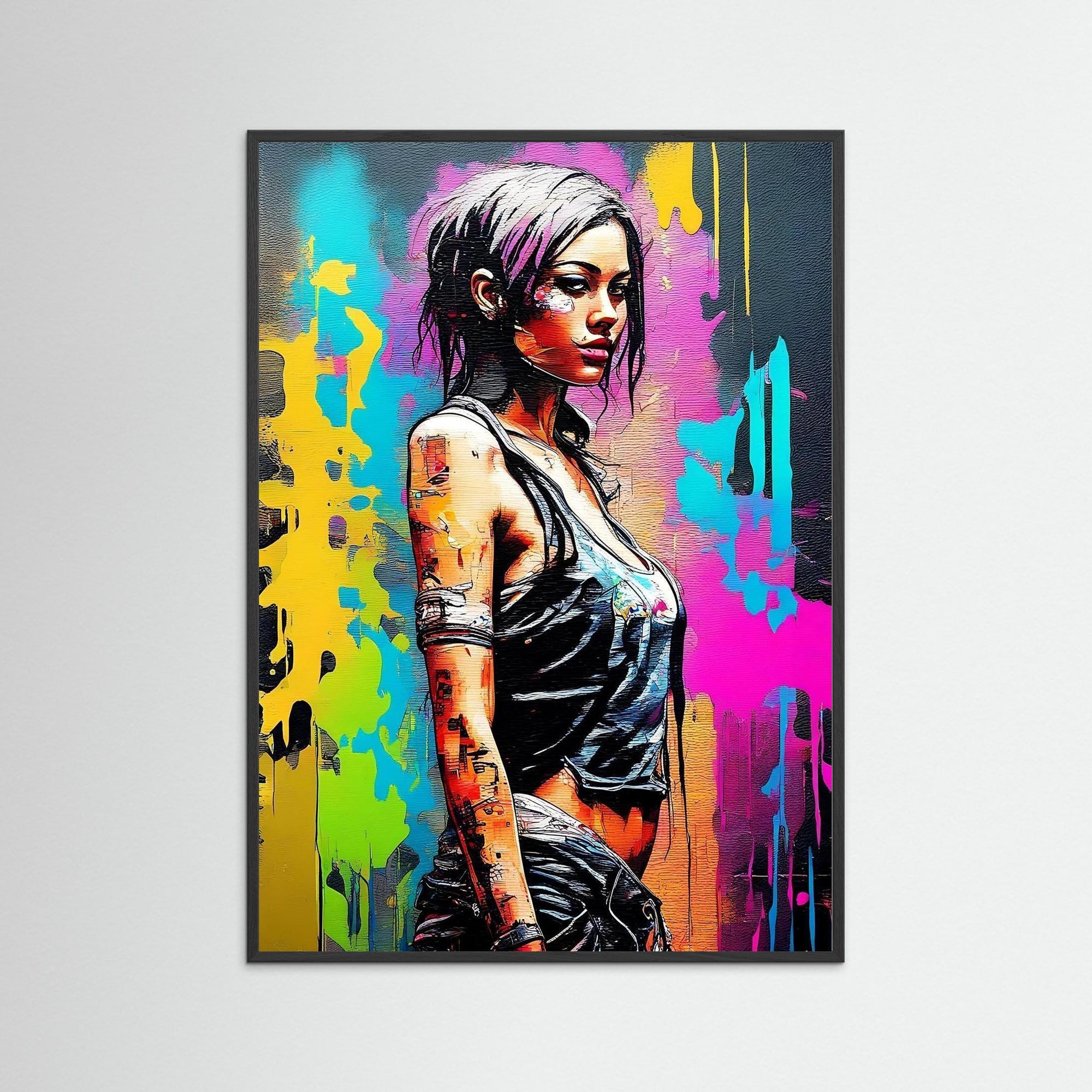 Graffiti Soul – AI Art (Print)
