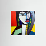 Gewagtes Aussehen als rahmenlose Wandkunst