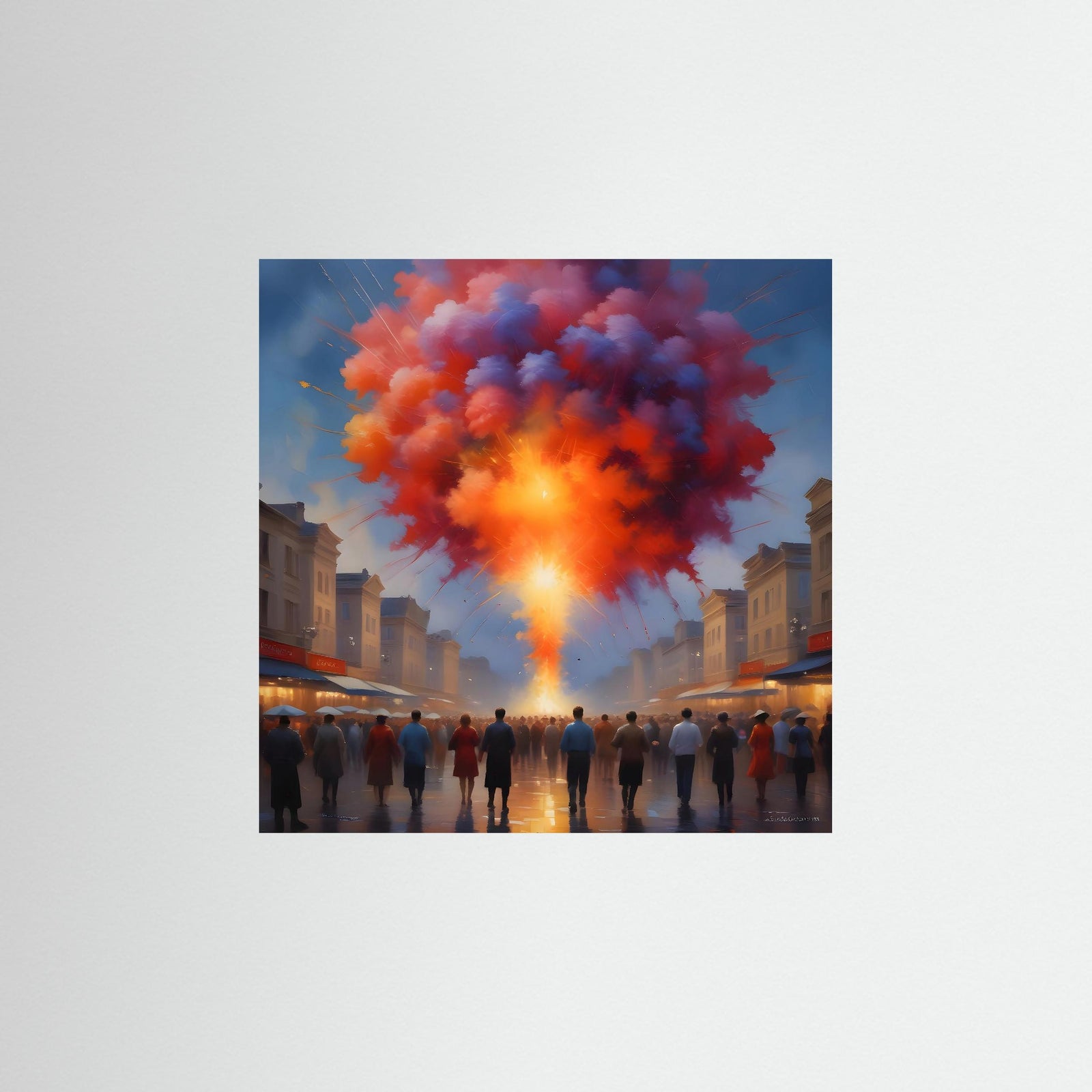 Collective Awe – AI Art (Print)