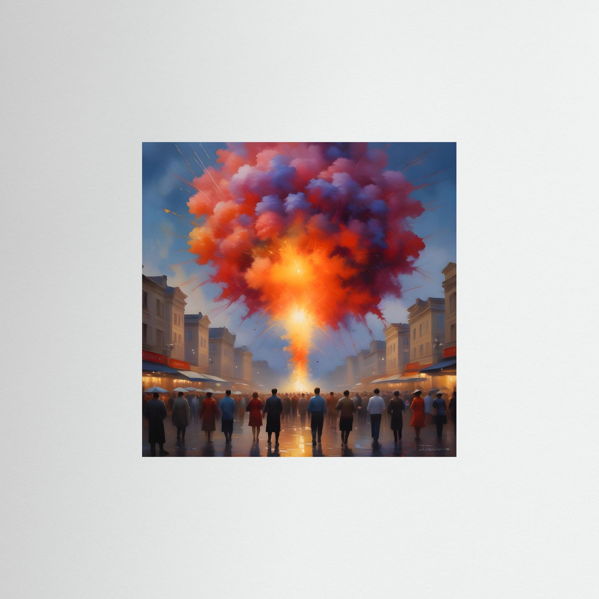 Collective Awe – AI Art (Print)