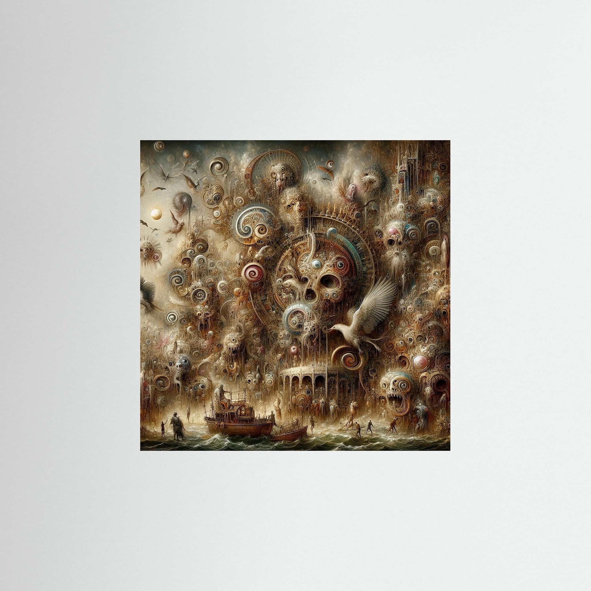 Cathedral of Whispers – AI Art (Print)