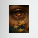 Burning Reflection – AI Art (Print)