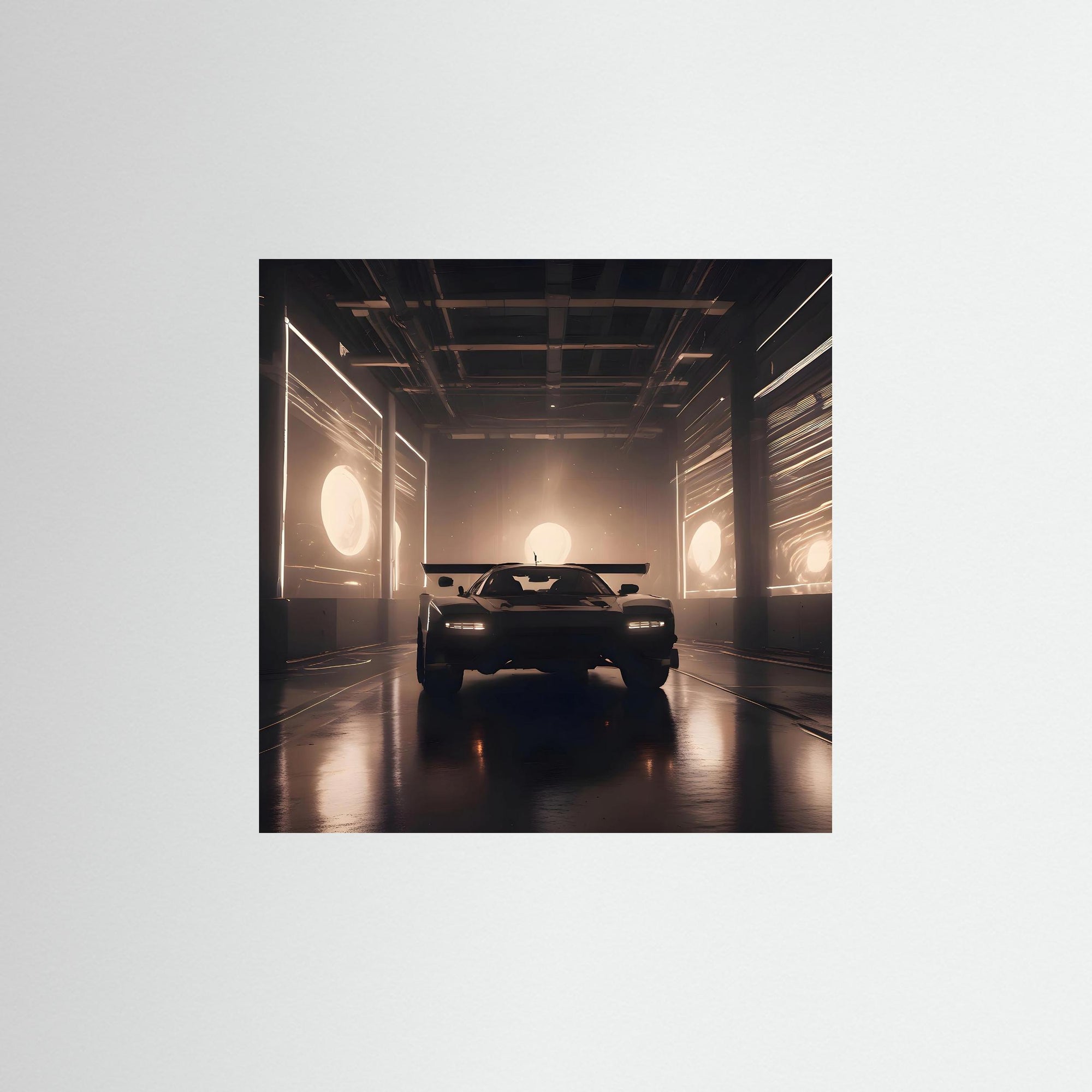 Ignition Point als rahmenlose Wandkunst