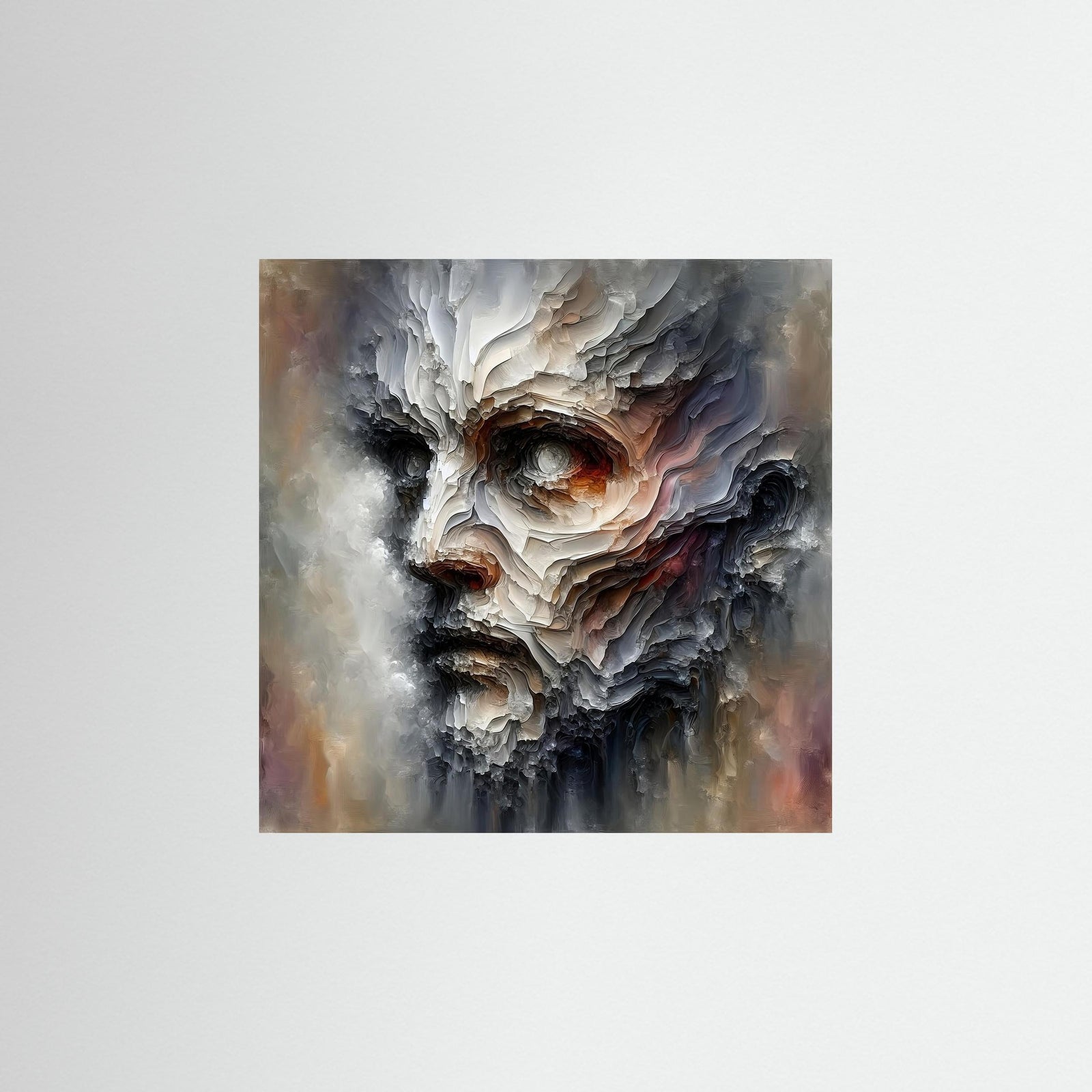 Layers of the Soul – AI Art (Print)