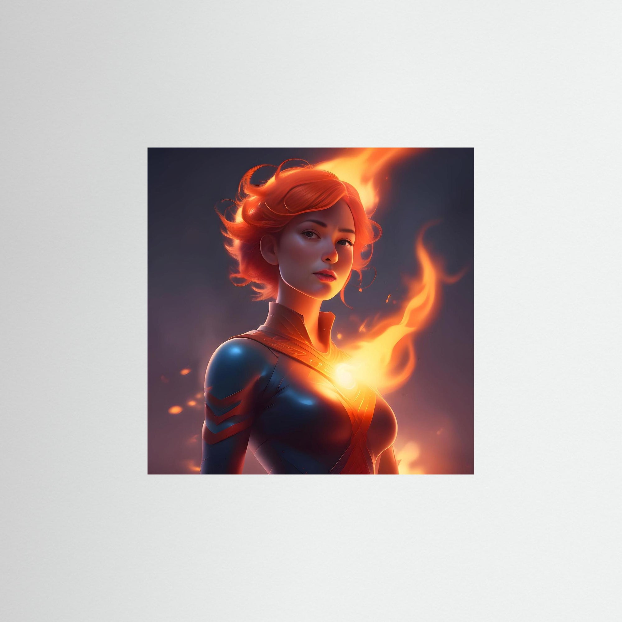 Inferna als rahmenlose Wandkunst