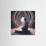 Inner Code als rahmenlose Wandkunst