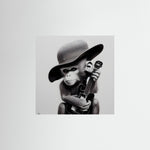 Guitar Playing Ape – AI Art (Print)
