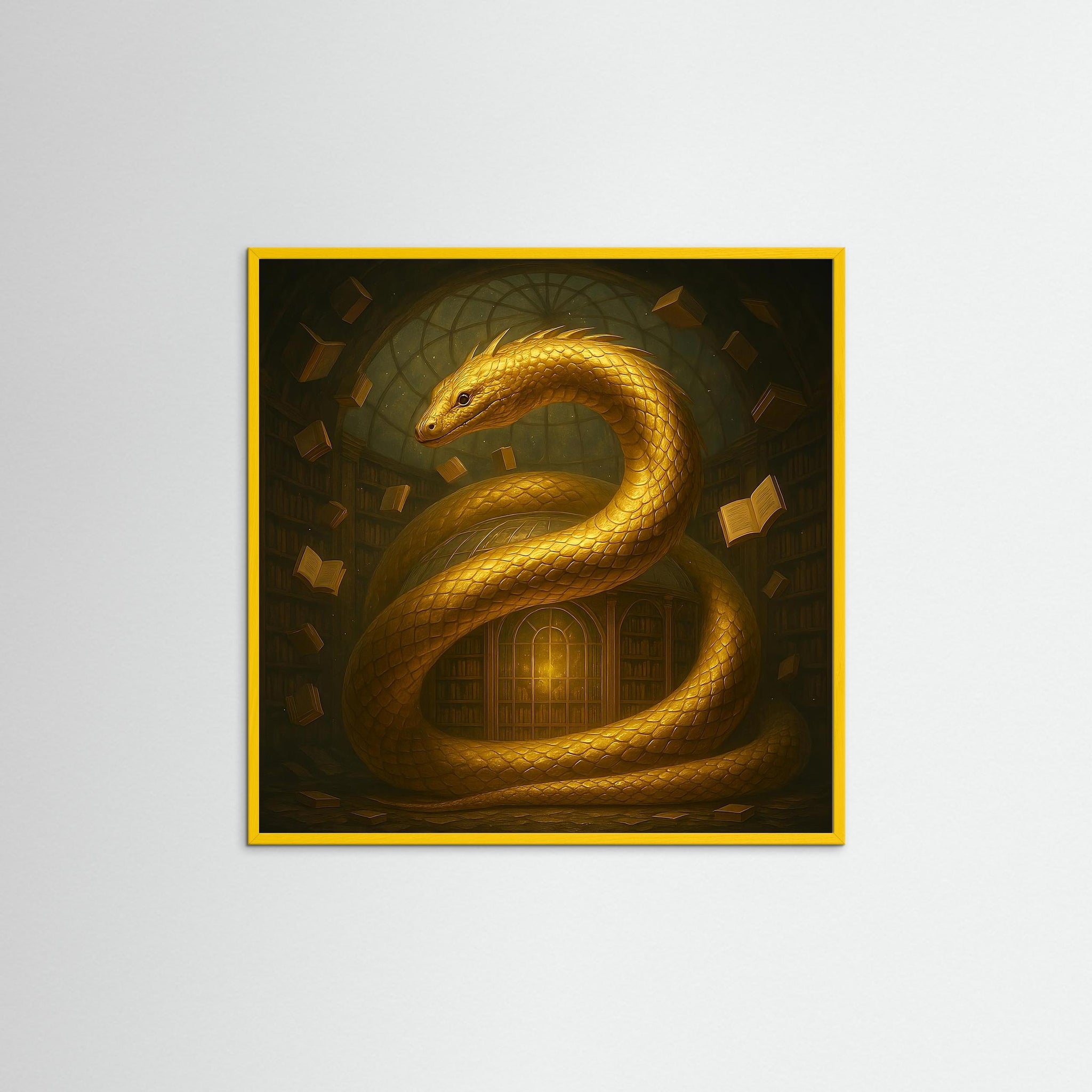 Keeper of Knowledge – AI Art (Print)