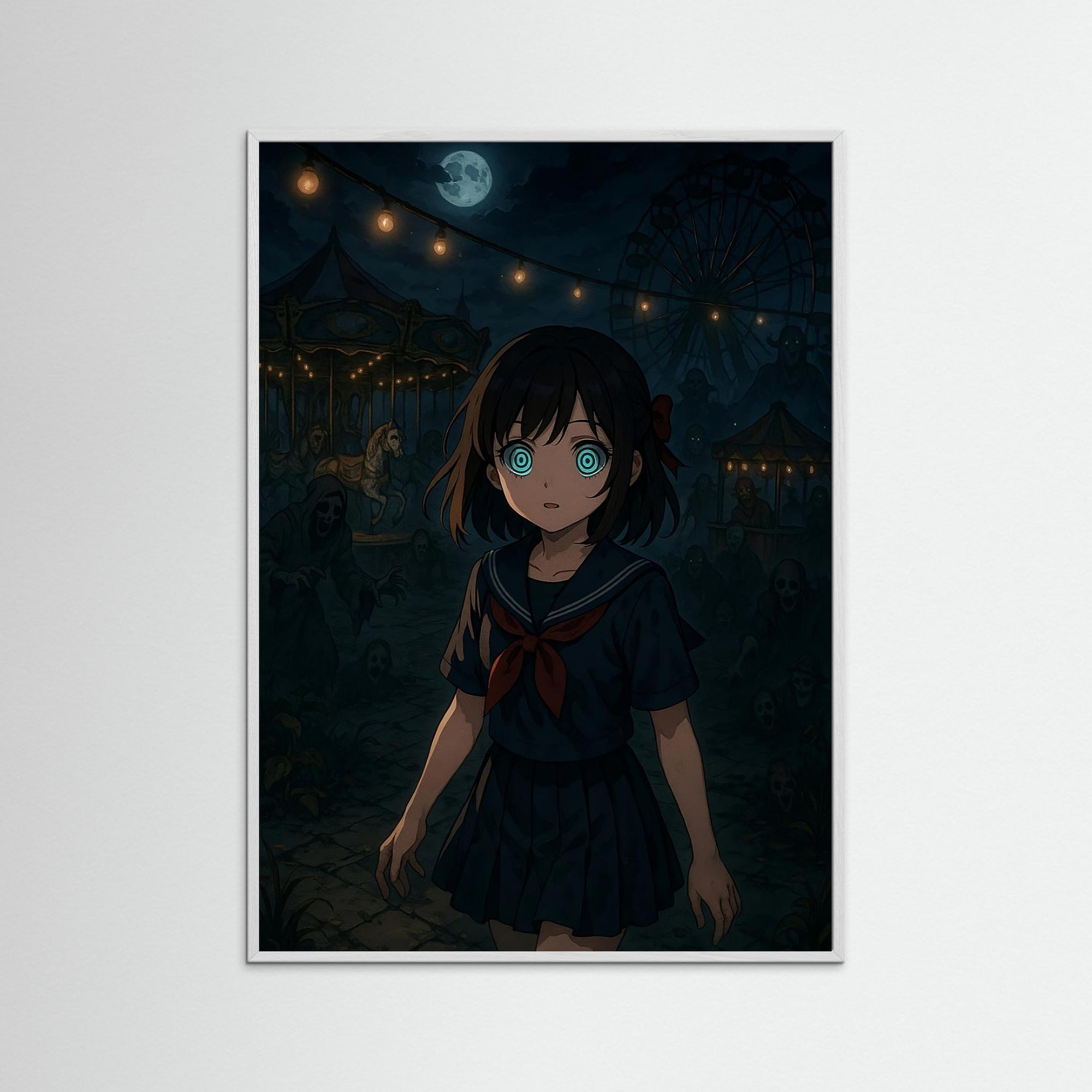 Hypnoticed – AI Art (Print)