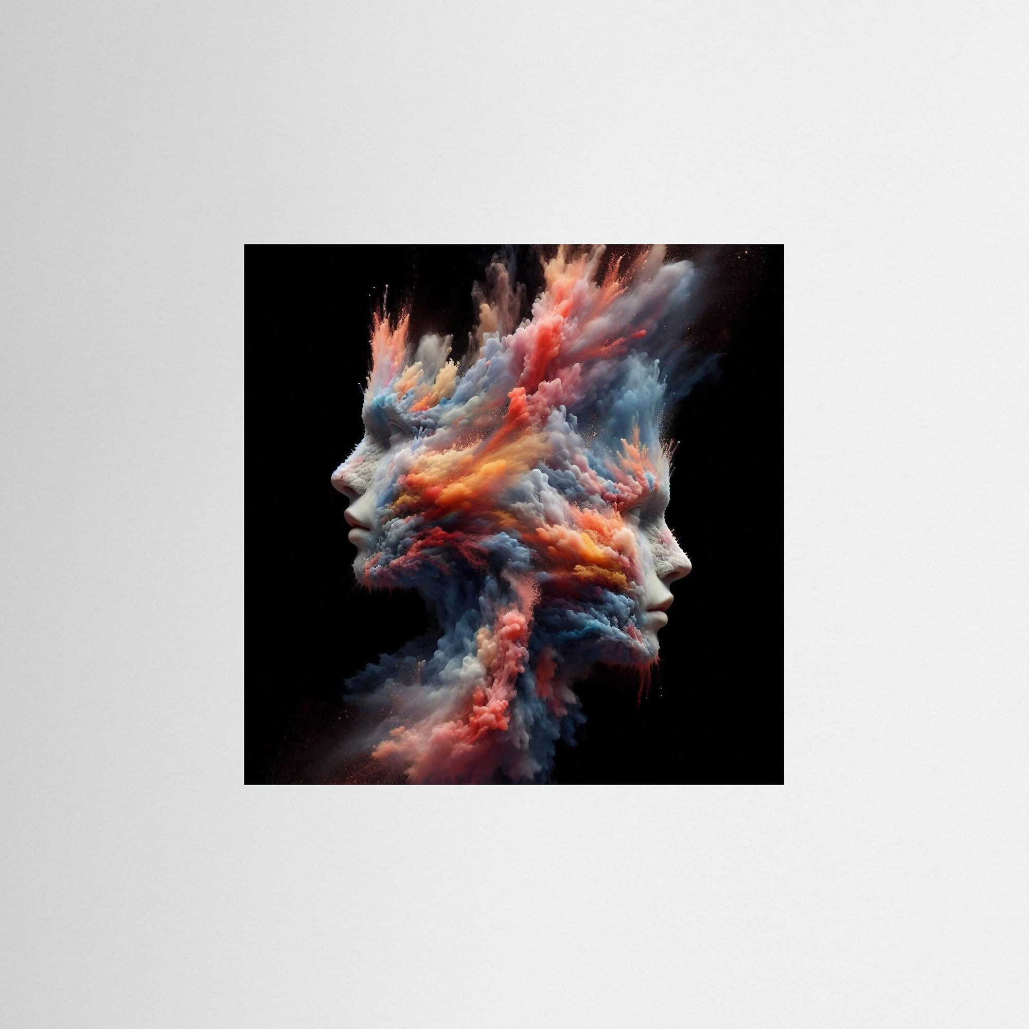 Dual Essence – AI Art (Print)