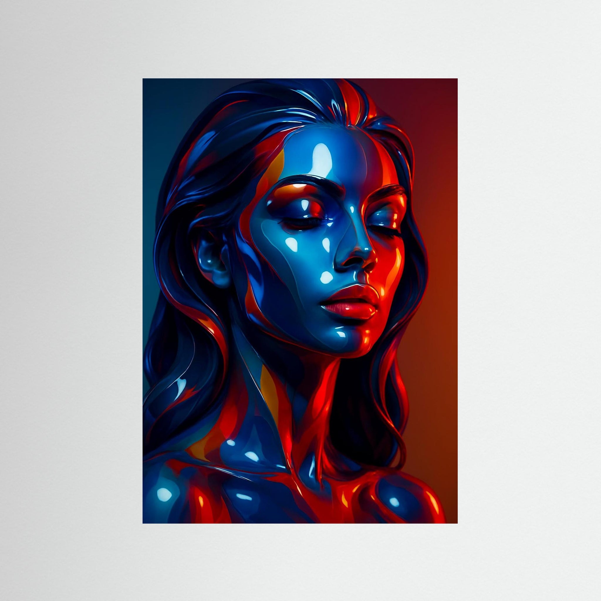Lustra als rahmenlose Wandkunst