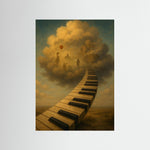 Memory Sonata als rahmenlose Wandkunst