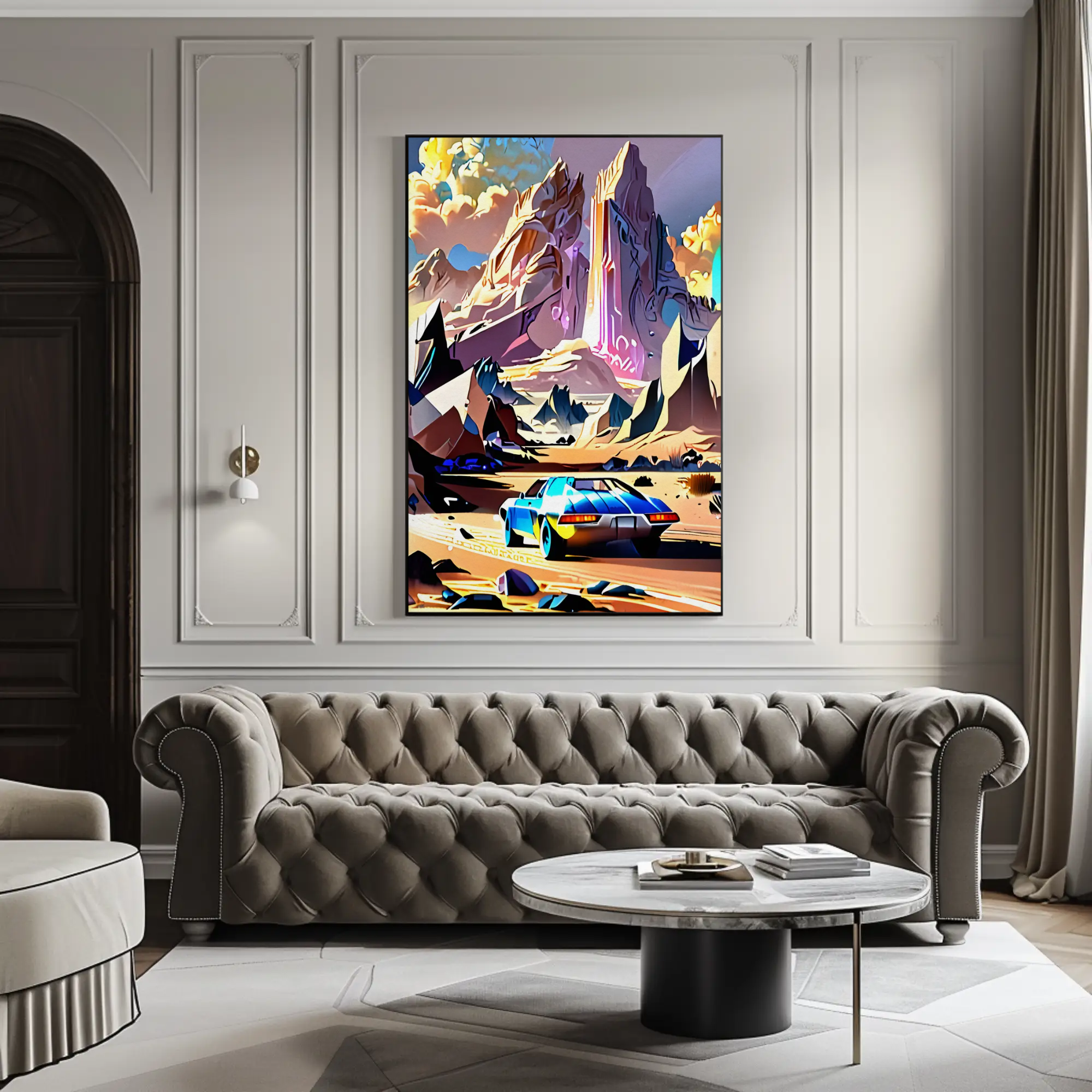 Abstract Car – Fine Art Print